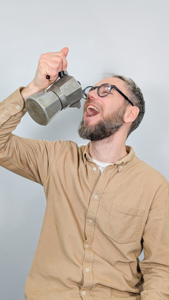 laurent coffee addict